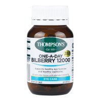 [女神推荐]Thompson's 汤普森 蓝莓越橘护眼精华胶囊 60粒