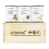 Artemis 【木质礼盒三罐装】护心养肝组合装 排毒利尿茶+护肝茶+护心茶 有机花草茶 有机草本茶疗养生茶系列