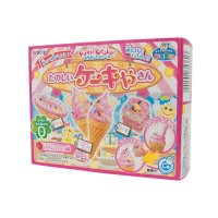日本食玩知育果子 宝宝快乐厨房手工DIY冰激凌蛋糕屋 日本进口儿童零食冰淇淋糖果 儿童过家家做饭零食玩具无毒可吃