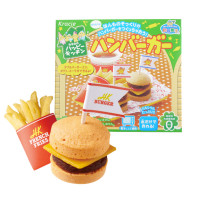 【包邮】日本食玩 知育果子手做DIY食玩套装 5盒装 (汉堡+午餐便当+葡萄苏打糖+披萨+动物糖) 食玩一体