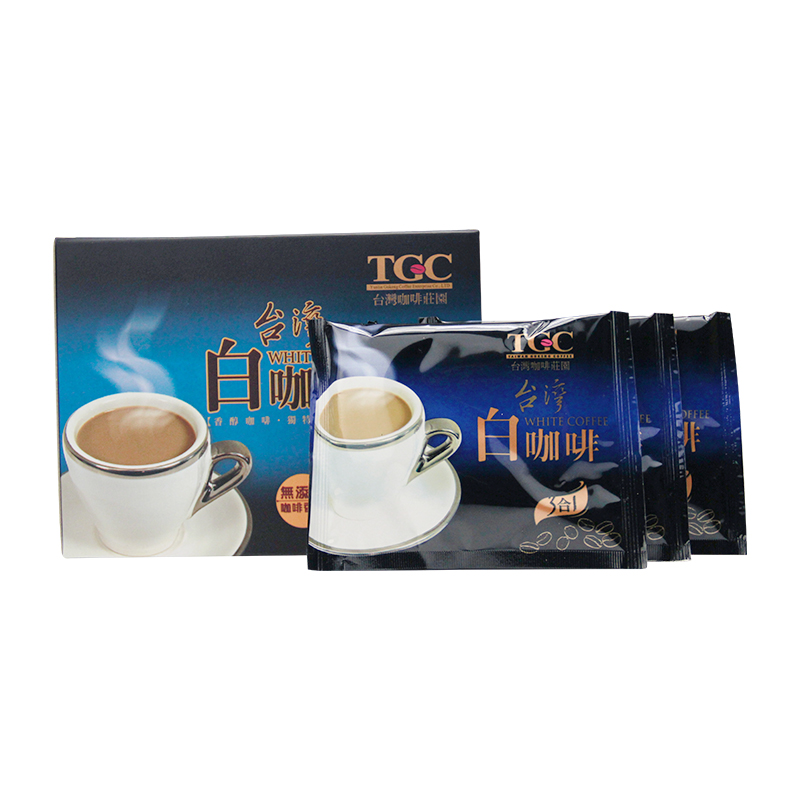 特力和乐HOLA台湾进口TGC云林古坑咖啡 原味咖啡大尖山速溶咖啡 古坑经典三合一咖啡9包/盒 黄棕色盒装