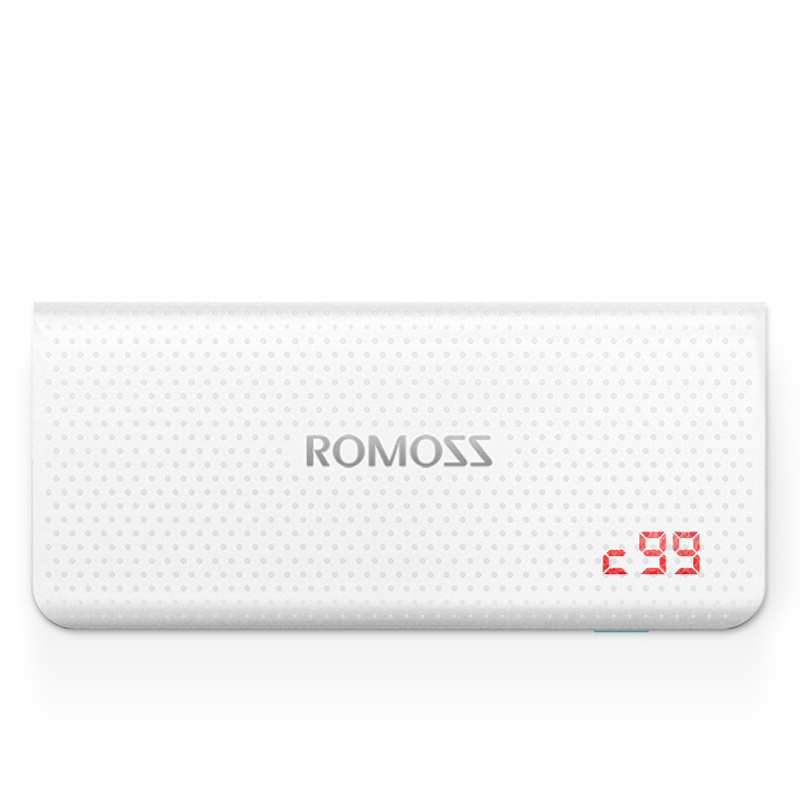 罗马仕Romoss新品10000+毫安充电宝液晶创意sense4升级版移动电源