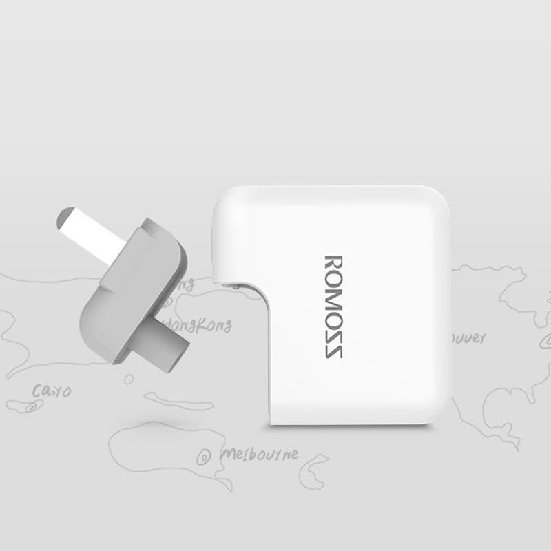 ROMOSS罗马仕 AC12S 充电头2.1A 快充手机通用充电器双USB升级版图片