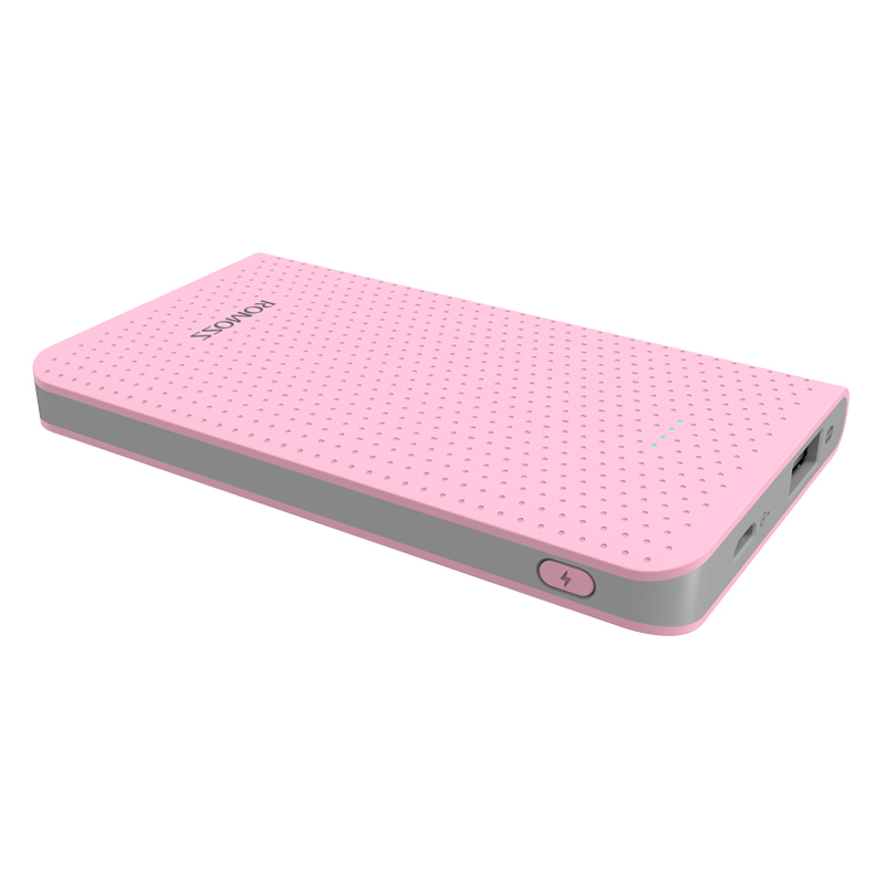 罗马仕（ROMOSS）sense mini 5000毫安 聚合物移动电源 手机平板通用充电宝 粉色