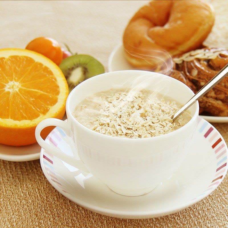 西麦纯燕麦片1480g*3袋 即食免煮 无蔗糖 营养谷物早餐健康膳食纤维代餐图片