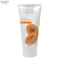 Avon/雅芳 雪肤柔润洗面奶150g 木瓜去角质 洁面 专柜正品