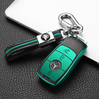 奔驰C260L钥匙套 GLC E级 E300L 钥匙扣 GLE A200 AMG S级 车用钥匙包钥匙保护壳传枫