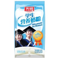 光明奶粉 学生营养奶粉 400克 16小包 独立包装
