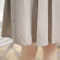歌诺瑞丝2017春季女装新款韩版修身显瘦中长款两件套棉麻连衣裙女9223