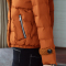 歌诺瑞丝2017冬季女装新款韩版百搭大码加厚短款羊羔毛棉衣外套女9088