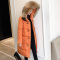 歌诺瑞丝2017冬季女装新款韩版气质宽松中长款加厚连帽大毛领羽绒服外套女8021A