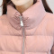 歌诺瑞丝2017冬季女装新款韩版百搭加厚短款轻薄棉服外套女6066