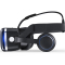 G04E吃鸡游戏VR眼镜VR虚拟眼镜一体机VR虚拟现实眼镜游戏 VR虚拟现实眼镜带手柄体感手柄游戏3D眼镜安卓苹果通用