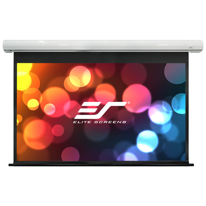 亿立（Elite Screens）SK100HT-E24 100英寸16:9 白玻纤遥控电动幕布 投影幕布 投影仪幕布