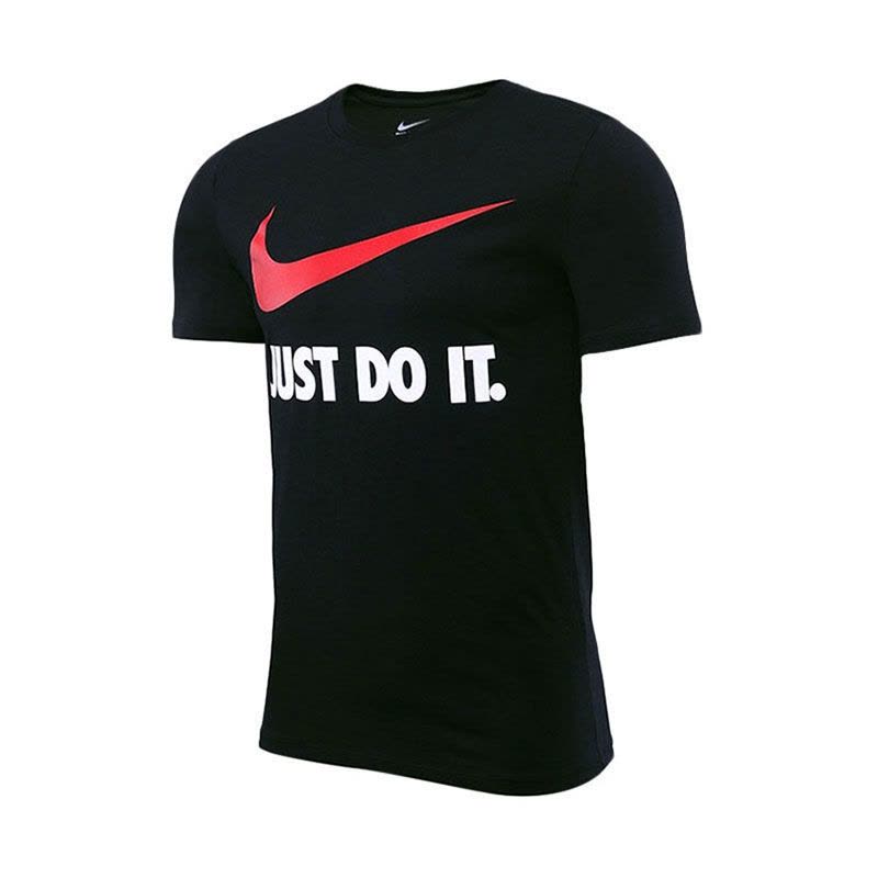 耐克NIKE男装 夏季运动短袖舒适透气圆领短袖T恤 707361-010图片