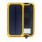鸿伟科 太阳能充电宝 20000毫安大容量移动电源 苹果小米三星手机平板通用便携式超薄移动电源 黄色