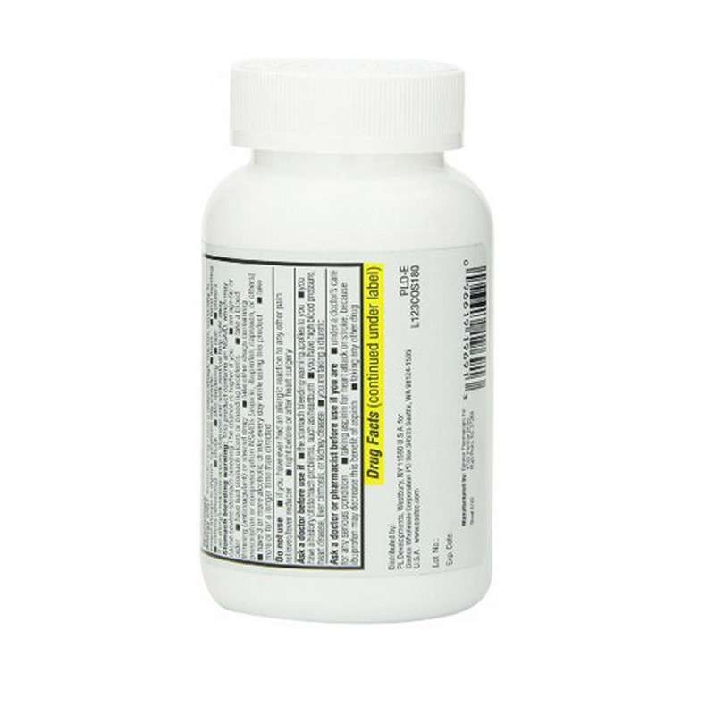[海外购]Kirkland 布洛芬ibuprofen 延缓轻微痛感片180粒*2瓶 美国原装直邮