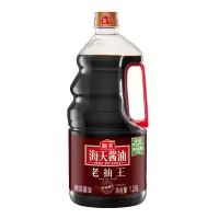 海天老抽王1.28L酱油大桶装