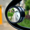 洛玛lma 汽车小圆镜后视镜汽车倒车镜盲区辅助镜通用反光镜360度大视野防水镜子广角镜子