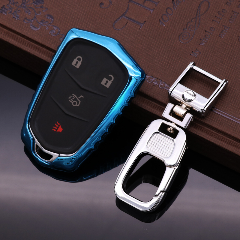 洛玛凯迪拉克汽车专用钥匙包凯迪拉克xt5xtsatslsrxct6atsl钥匙套保护