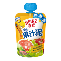 18年11月产亨氏(Heinz)乐维滋清乐2+2果汁泥（苹果白葡萄甘蔗西柚）