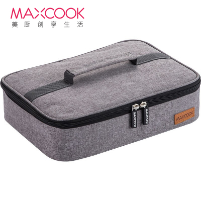 美厨(maxcook)保温袋饭盒袋 保鲜饭盒包便当手提袋 加厚铝箔保温包 加大号MCPJ485