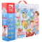 玛力玩具T9011 宝宝安抚牙胶摇铃益智玩具 婴幼健康益智玩具5个装礼盒 3个月以上