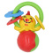 玛力玩具T9018 宝宝安抚牙胶摇铃益智玩具 婴幼健康益智玩具3个装 3个月以上