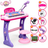 儿童电子琴带麦克风女孩玩具婴幼儿早教音乐小孩宝宝钢琴礼物