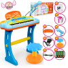 儿童电子琴带麦克风玩具女孩玩具婴幼儿早教音乐小孩宝宝钢琴礼物