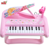 鑫乐儿童电子琴益智女孩玩具小钢琴启蒙早教带麦克风多功能音乐琴