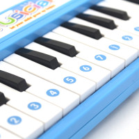 鑫乐（XinLe）儿童电子琴玩具儿童钢琴玩具 初学乐器益智玩具 启蒙早教玩具琴8814粉1