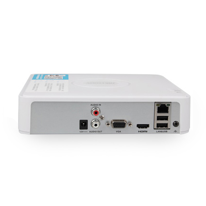 海康威视DS-7104N-F1 4路高清网络硬盘录像机 NVR 手机远程监控套装监控主机 4路NVR