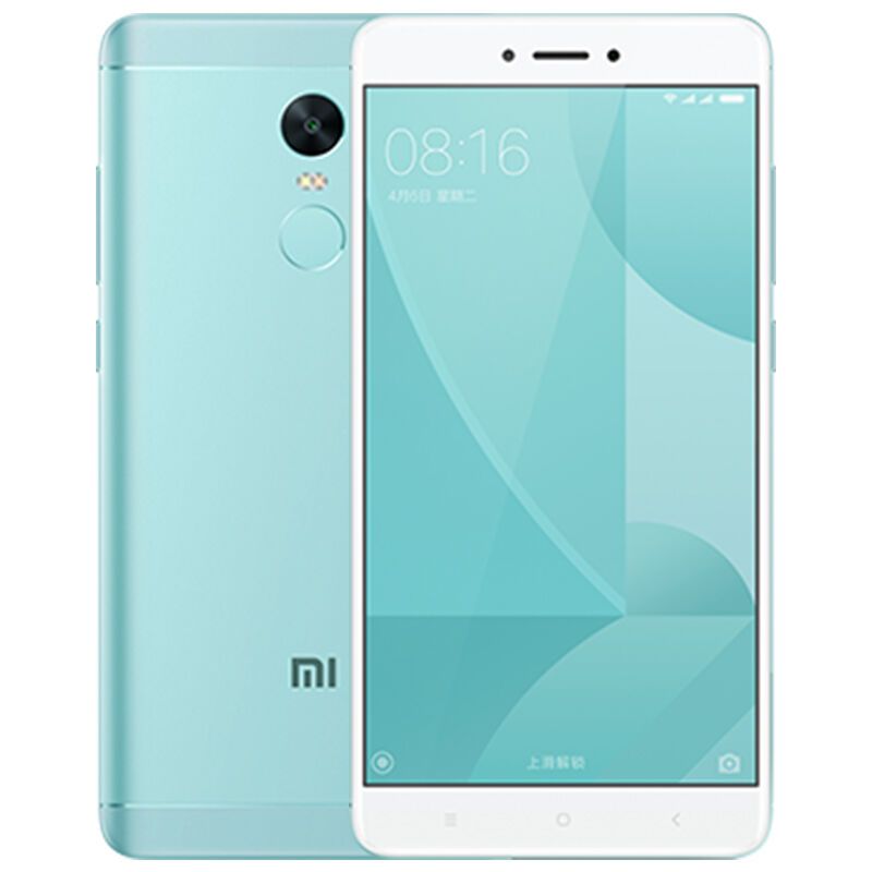 小米(MI) 红米Note 4X 全网通4G手机 3GB+32GB 蓝绿色