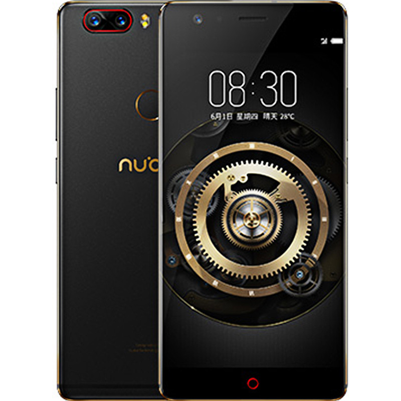 努比亚(nubia) Z17 无边框 全网通 6GB+128GB 黑金 移动联通电信4G手机 双卡双待