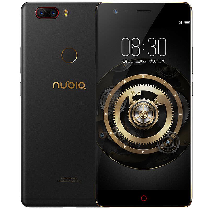 努比亚(nubia) Z17 畅享版 全网通 6GB+64GB 黑金 移动联通电信4G手机 双卡双待图片