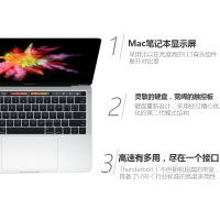 苹果（Apple）MacBook Pro 苹果笔记本电脑 苹果电脑 银色13.3Touch Bar i5/8G/256G