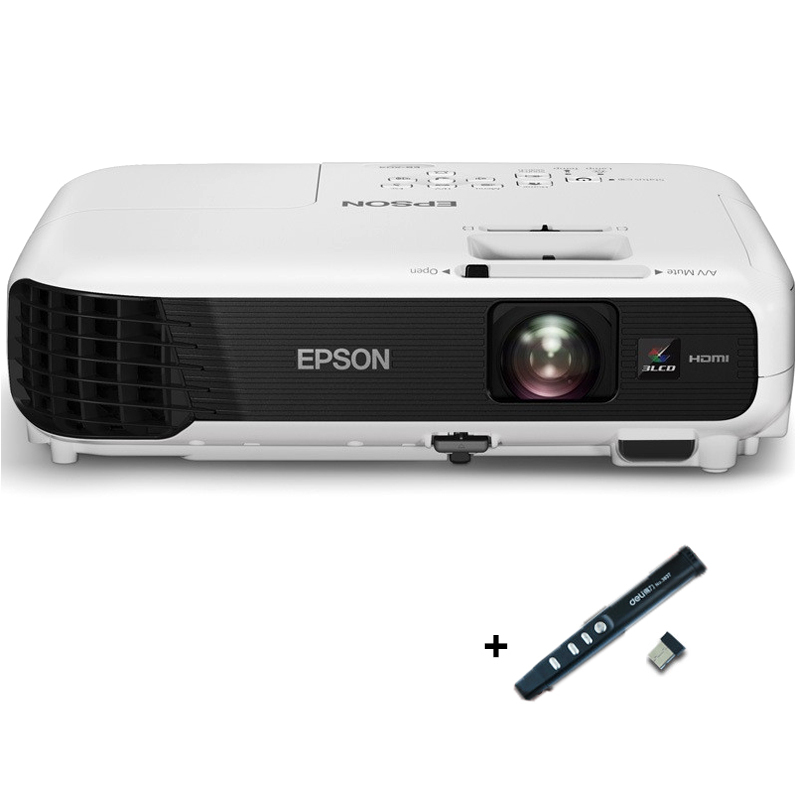 爱普生EPSON CB-X04 投影仪商务无线X03升级版办公家用高清投影机替代X03 官方标配