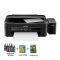 爱普生L380打印机一体机喷墨照片多功能复印彩色扫描家用办公连供（打印 复印 扫描）替代L360 套餐三