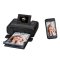 佳能CP1200手机照片打印机家用迷你无线便携式彩色相片旅行游玩冲印机910 黑色套餐一