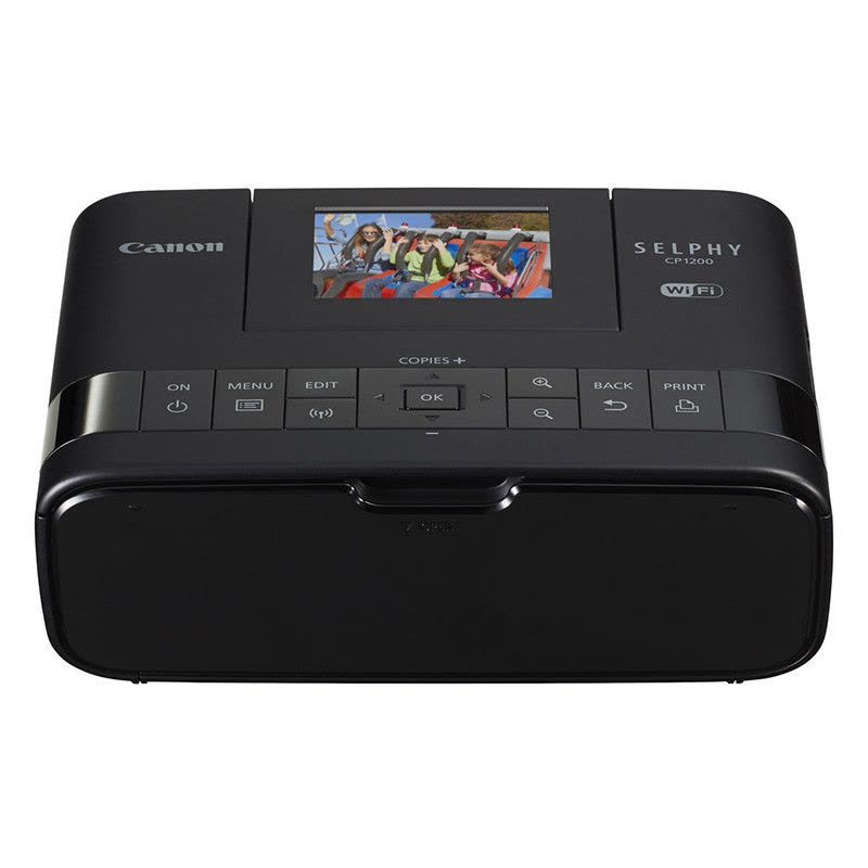佳能CP1200手机照片打印机家用迷你无线便携式彩色相片旅行游玩冲印机910 黑色套餐四图片