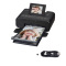 佳能CP1200手机照片打印机家用迷你无线便携式彩色相片旅行游玩冲印机910 黑色标配