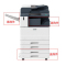 富士施乐C3370/C3371/C4471系列彩色A3激光打印机复印机扫描一体机C2271CPS四层纸盒小册子装订+传真