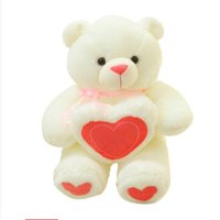 顽乐主义公仔抱心泰迪熊毛绒玩具熊抱抱熊可爱超大号大熊猫布娃娃生日礼物情人节礼物