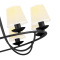 雷士照明NVC 现代简约美式乡村吊灯 LED客厅灯卧室灯铁艺餐厅吊灯