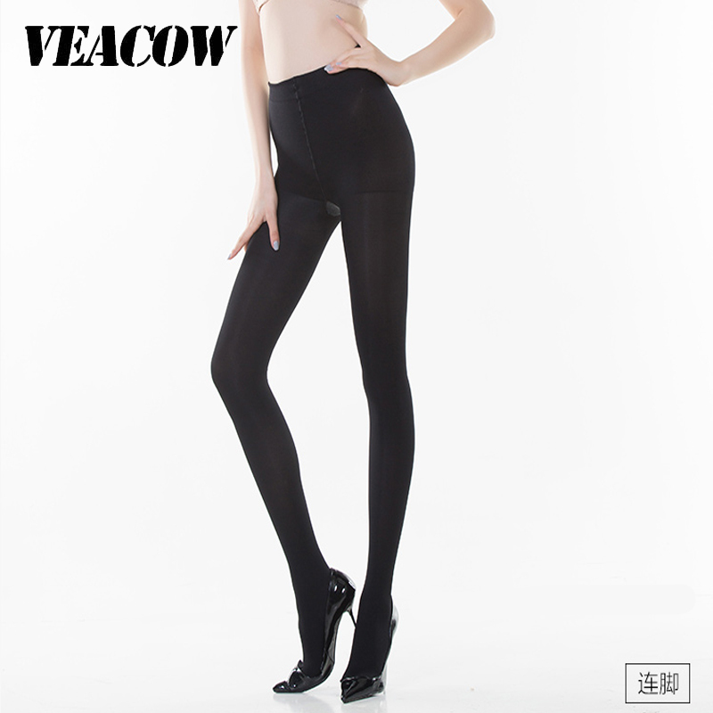 VEACOW[三条装]360珍瘦腿120D连裤袜韩国显瘦连裤袜弹力袜