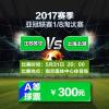 300元（20、69、70、71区）2017赛季亚冠1/8淘汰赛江苏苏宁易购VS上海上港单场主场足球票-苏宁体育俱乐部票