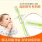 稚趣婴儿牙刷 挡板牙刷 宝宝幼儿硅胶软毛乳牙刷 儿童口腔舌苔清洁训练器 绿色