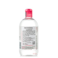 BIODERMA 贝德玛净妍洁肤液(64585)卸妆液 化妆水 500ml 适用于油性肌肤