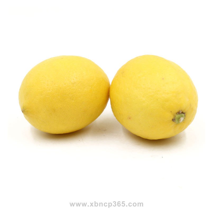 四川安岳黄柠檬 2个/盒(约300g) 新鲜柠檬水果柠檬